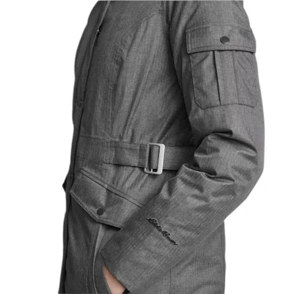 Eddie Bauer Superior III Stadium Down Parka Coat | Gray | PXS | $379 MSRP - Picture 12 of 16